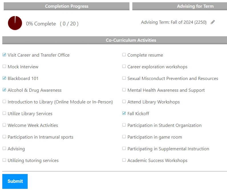 FlightPath helps track co-curricular requirements
