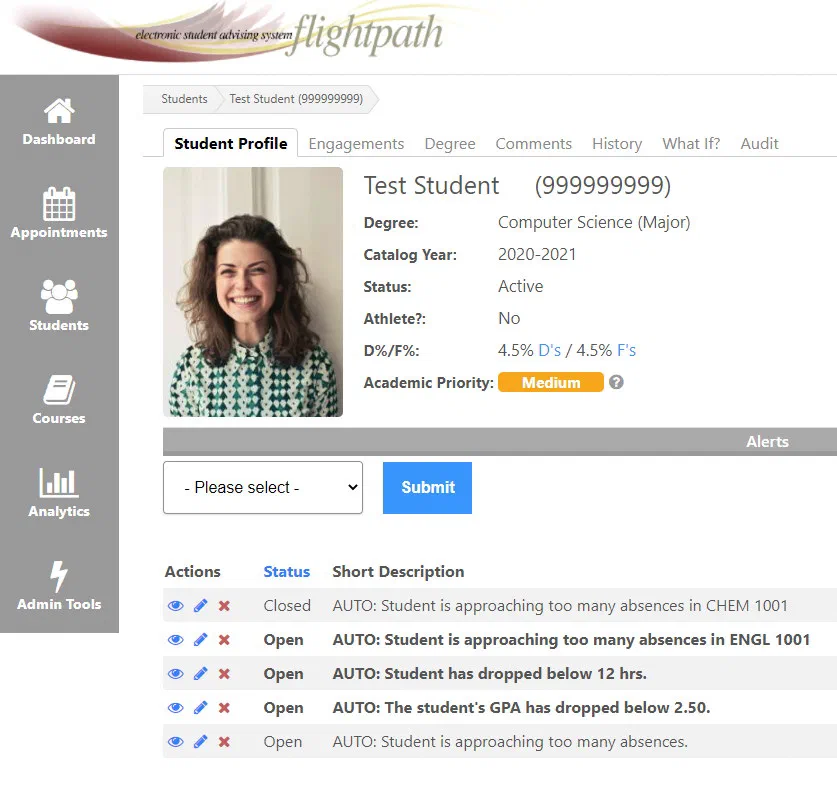 FlightPath provides everything you need for proactive advising