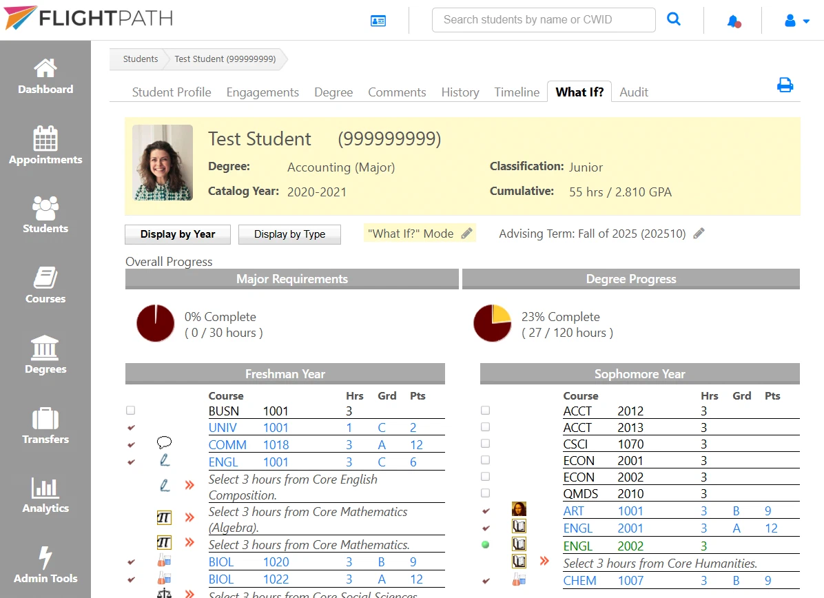 FlightPath makes What If scenarios easy
