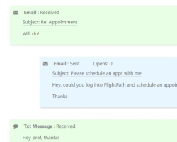 Streamline Text and Email Communication with FlightPath